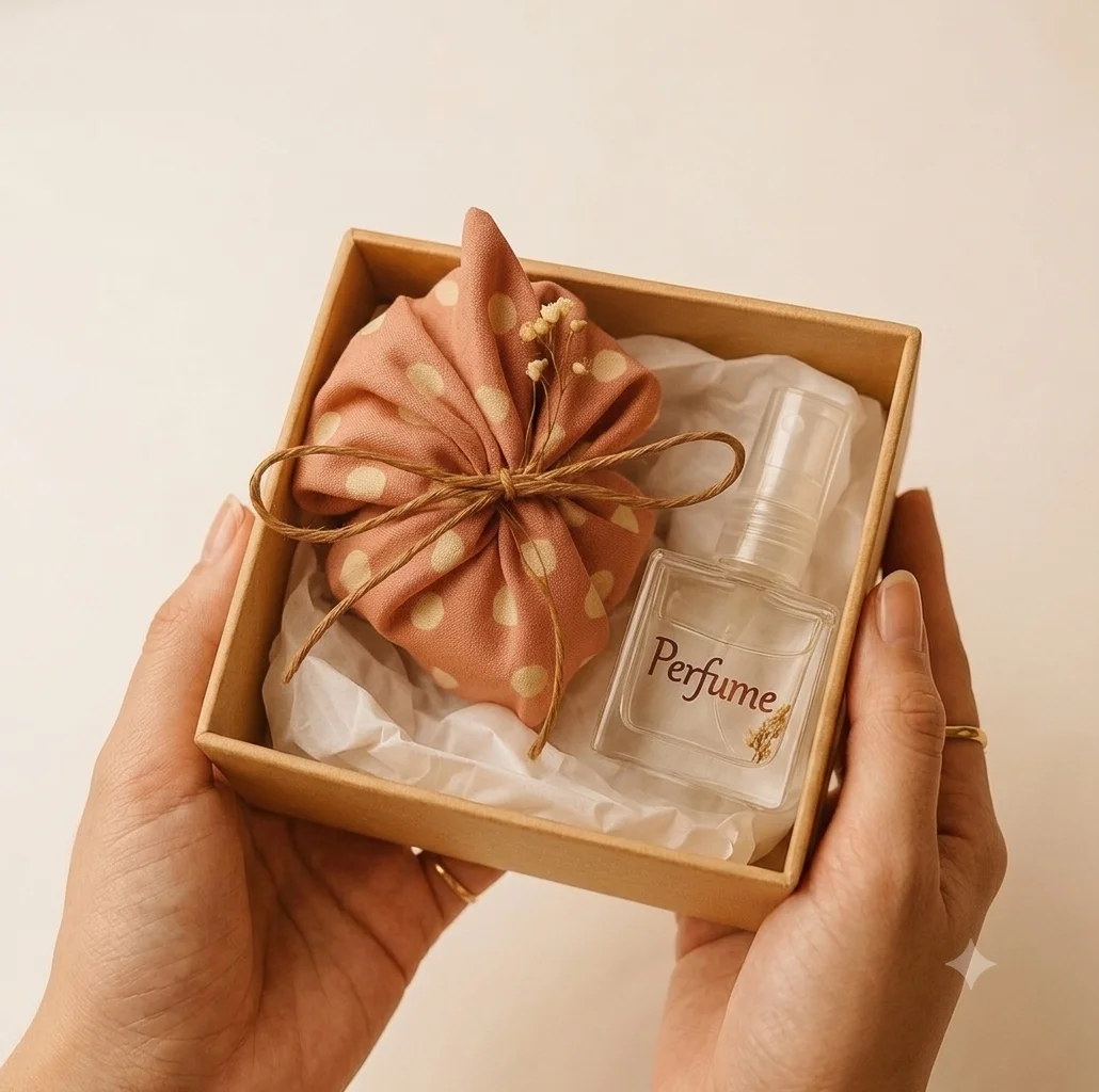 10 Kits Personalizados com Sabonete Artesanal e Mini Perfume em Caixa MDF para Eventos - Imagem 2
