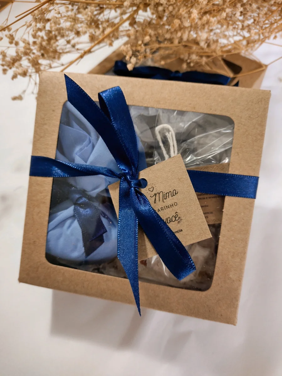 18 Kits Lembrancinhas Personalizadas | Sachê Perfumado e Escalda-pés para Lembrancinha - Imagem 4