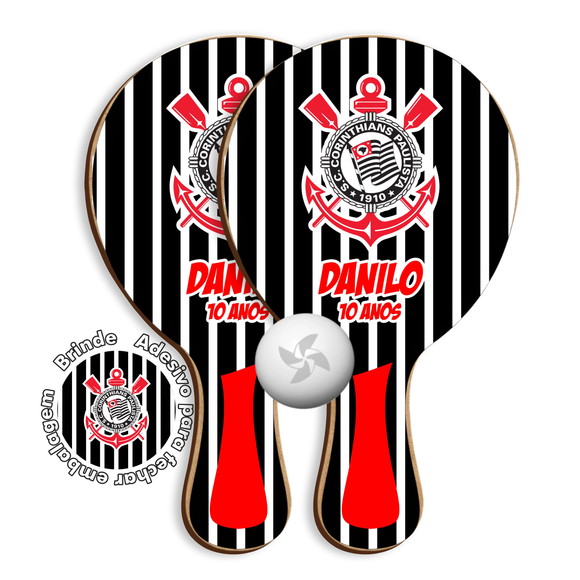 Kit Raquetes Ping Pong - Corinthian.s