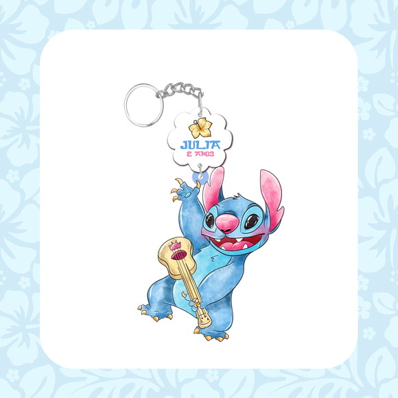 Lilo And Stitch - Chaveiro Personalizado mdf