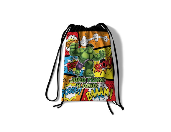 Mochila Saco - Hulk