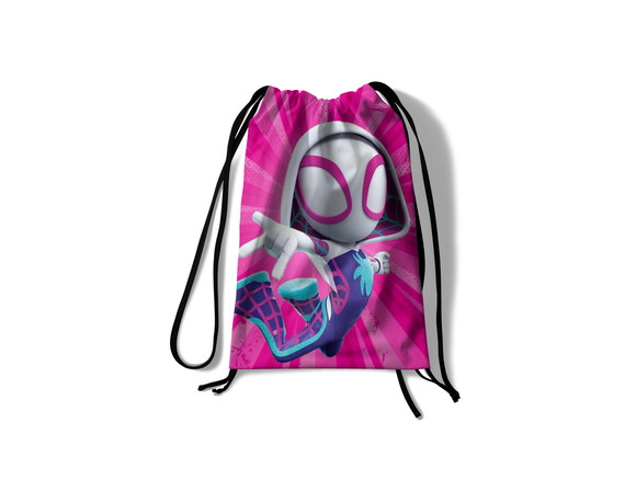 Mochila Saco - Spidey e Seus Amigos