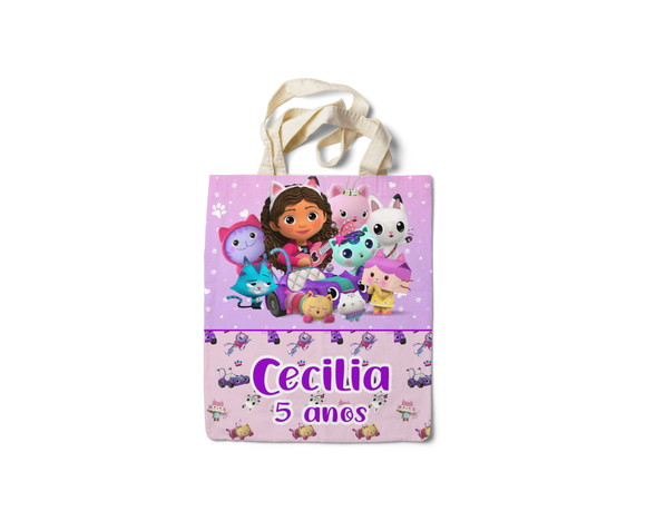 Sacolinha para Lembrancinhas 20x25 - Casa Mágica da Gabby