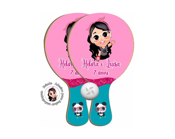 Kit Raquetes Ping Pong - Luluca