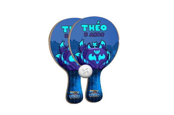 Kit Raquetes Ping Pong - Roblox Blox Fruits