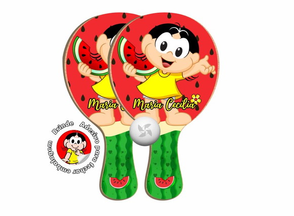 Kit Raquete de Ping Pong - Magali