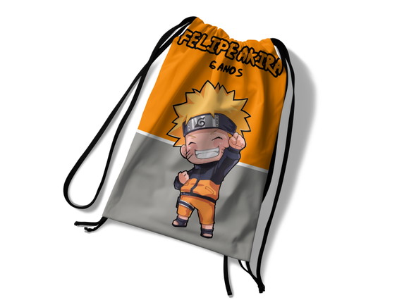 Mochilinha Saco - Naruto