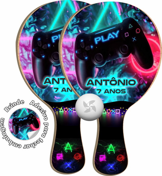 Kit Raquetes Ping Pong - Gamer Game