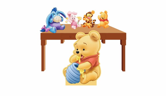 Display Ursinho Pooh
