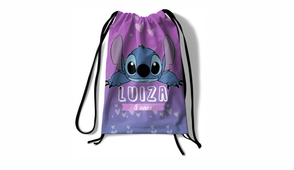Mochila Saco - Lilo Stitch