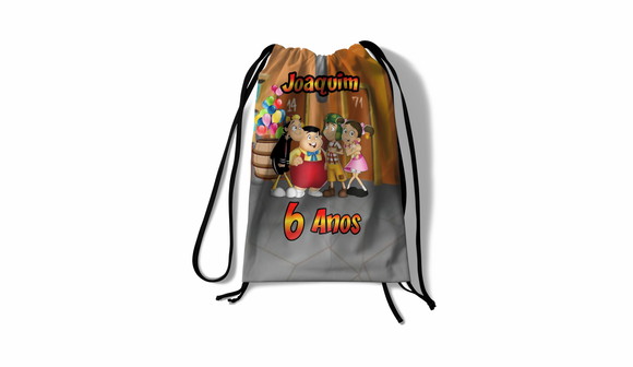 Mochila Saco - Turma do Chaves