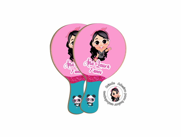 Kit Raquetes Ping Pong - Luluca