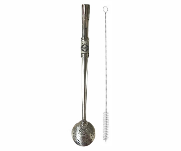 Bombas Chimarrão Inox Personalizada 24cm Altura