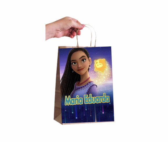 Sacola de Papel Personalizada Filme Wish