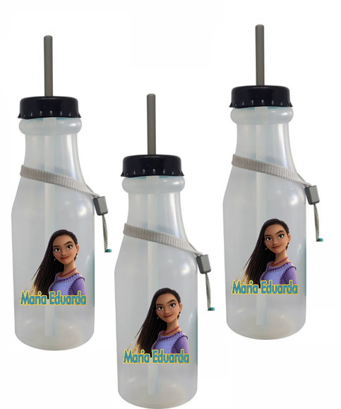 Garrafinha Retro Personalizada Filme Wish