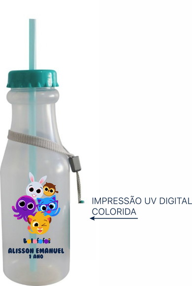 Garrafinha Retro Personalizada - Bolofofos