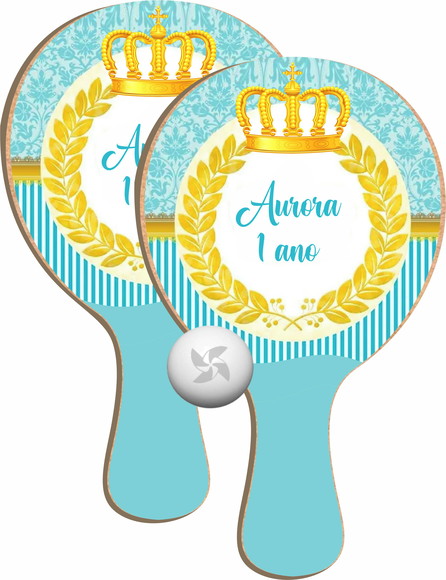 Kit Raquetes Ping Pong Realeza Menino
