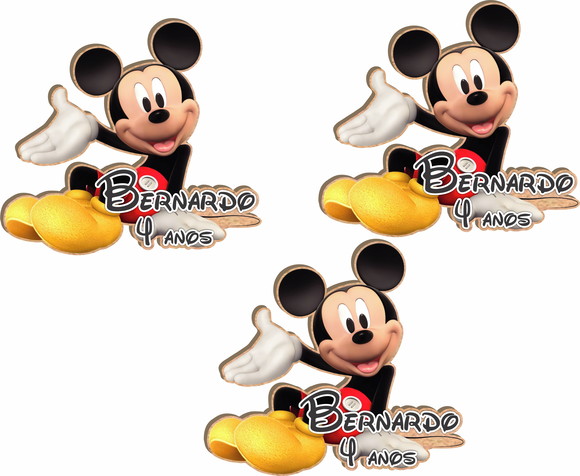 Imã de Geladeira Mickey