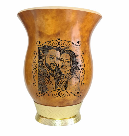 Cuia Chimarrão Personalizada com Foto