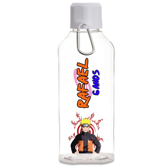 Garrafa de Água Personalizada Naruto