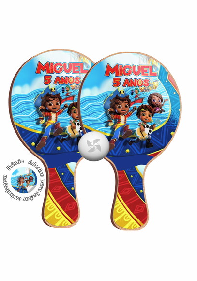Kit Raquetes Ping Pong - Santiago dos Mares
