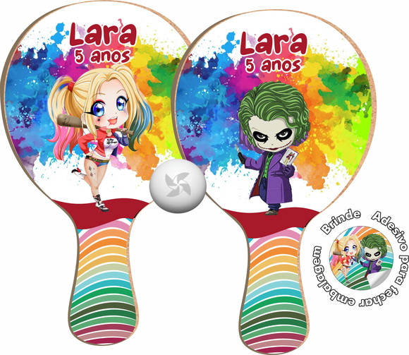 Kit Raquetes Ping Pong - Coringa