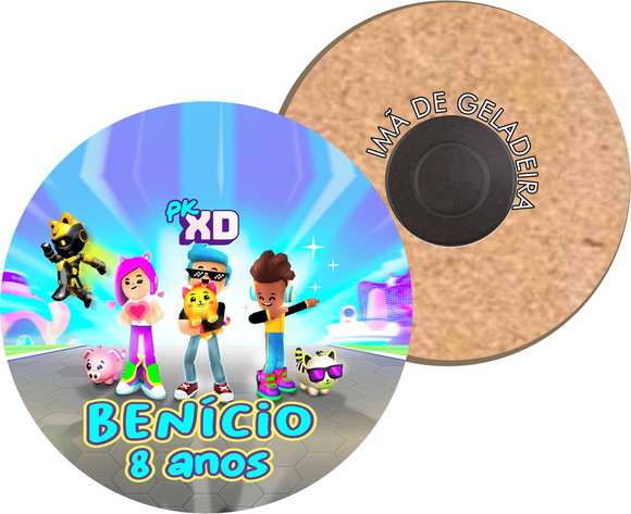 Imã de Geladeira Pkxd