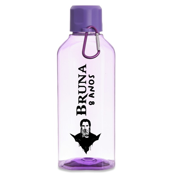 Garrafa de Água Personalizada - Wandinha Addams