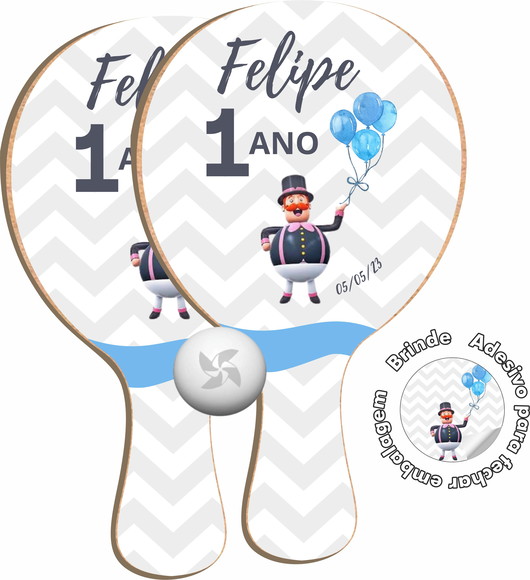 Kit Raquetes Ping Pong - Mundo Bita
