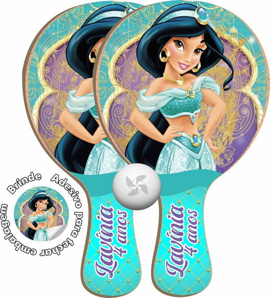Kit Raquetes Ping Pong - Jasmine