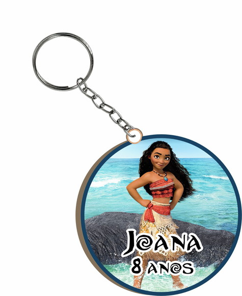 Chaveiro Wandinha em mdf Moana