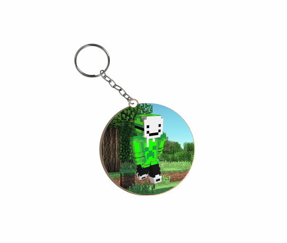 Chaveiro em mdf Minecraft