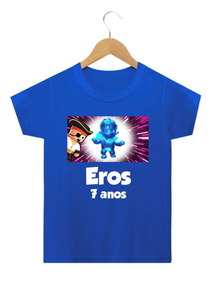 Camiseta Infantil Personalizada - Stumble Guys