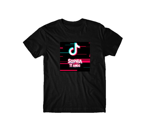 Camiseta Festa Aniversário Tiktok