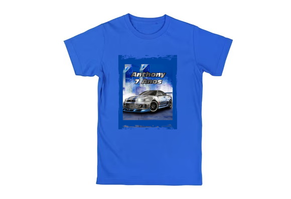 Camiseta Velozes e Furiosos Festa Aniversário Infantil