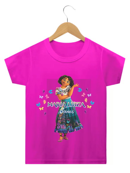 Camiseta Encanto Festa Aniversário Infantil