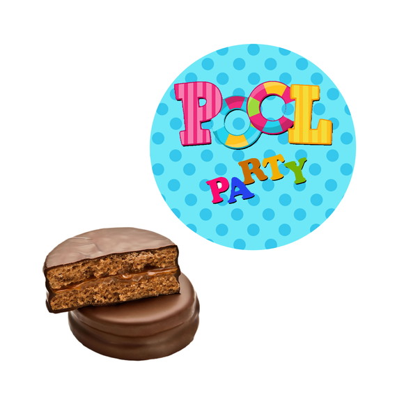 Rótulo Alfajor Pool Party