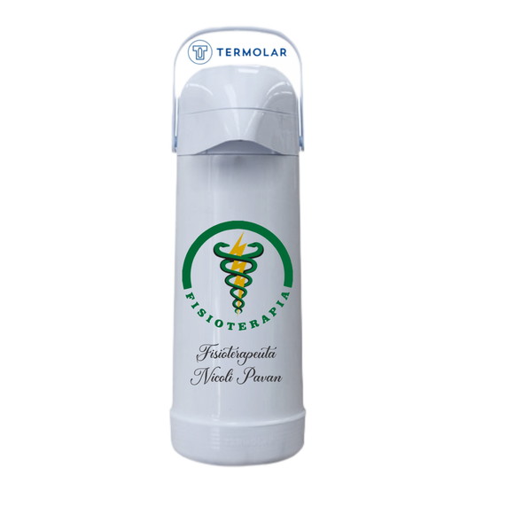 Kit Chimarrão Cuia e Garrafa Térmica 1l - Fisioterapia