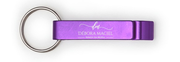 50 Chaveiros Metal Abridor Personalizado