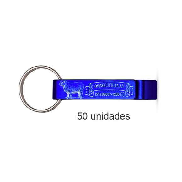 Chaveiro Abridor 50 Unidades