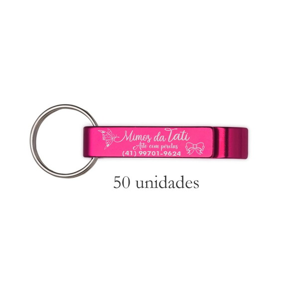 Chaveiro Abridor 50 Unidades