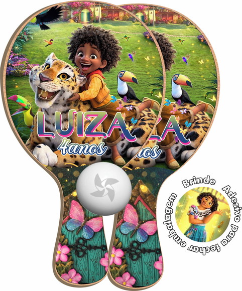 Kit Raquetes Ping Pong - Antônio Encanto