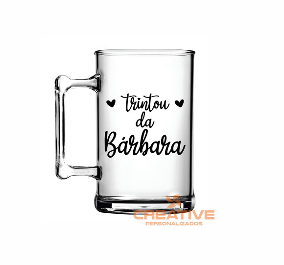 Caneca de Chopp Personalizada 300 ml - Personalizada min 100
