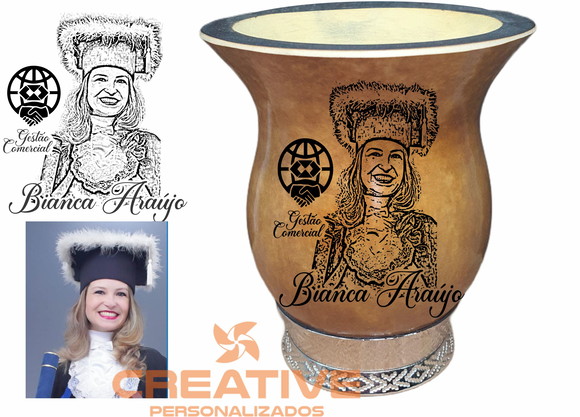 CUIAS DE CHIMARRÃO PERSONALIZADAS COM FOTO