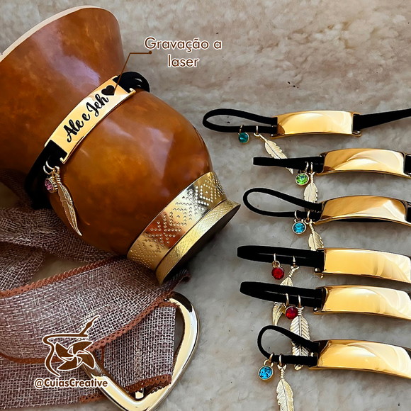 Pulseira de cuia