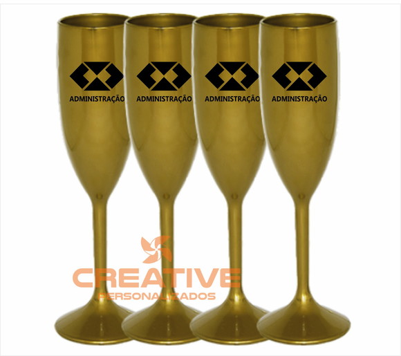 Taça de Champanhe formatura - administração