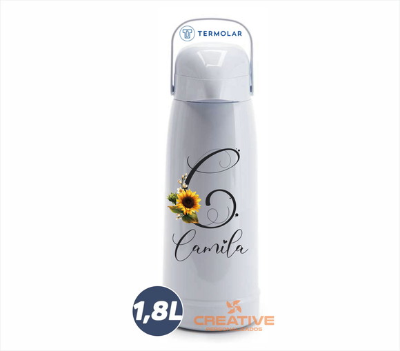 Garrafa Térmica 1.8 Litro Termolar Café Chá chimarrão - nome