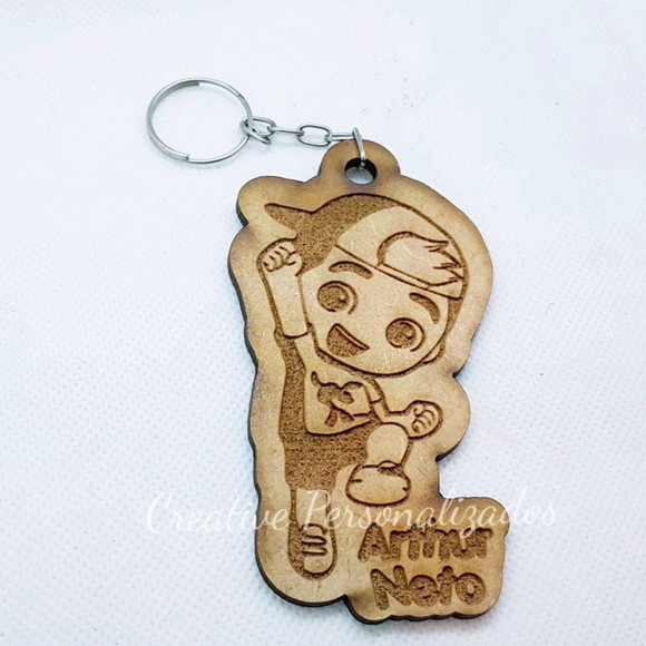 Chaveiro Personalizado em MDF - Luccas Neto