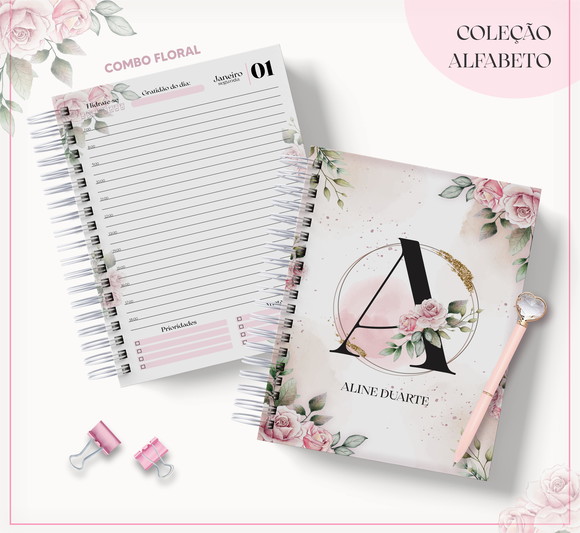 Agenda Floral 2023 Rosa