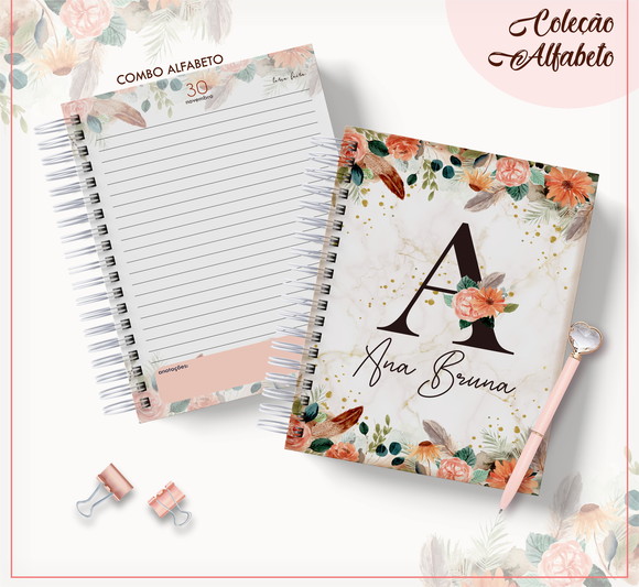 Agenda Floral Coral 2023